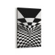 10231D Abstract Girdap Görsel Dikey Kanvas Tablo