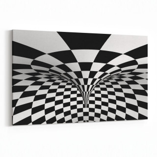 10231Y Abstract Girdap Görsel Yatay Kanvas Tablo