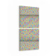 10232K2D Abstract Girdap Görsel Kare 2'li Dikey Kanvas Tablo