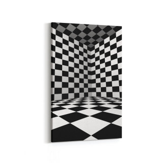 10233D Abstract Girdap Görsel Dikey Kanvas Tablo
