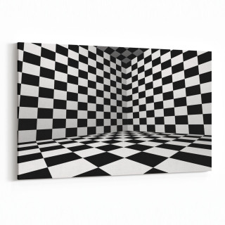 10233Y Abstract Girdap Görsel Yatay Kanvas Tablo