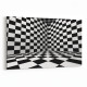 10233Y Abstract Girdap Görsel Yatay Kanvas Tablo