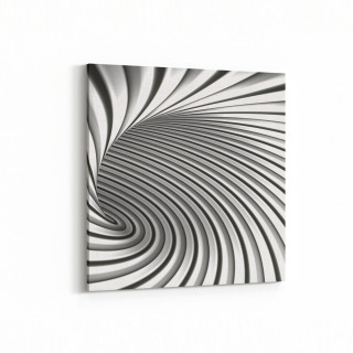10238K Abstract Girdap Görsel Kare Kanvas Tablo