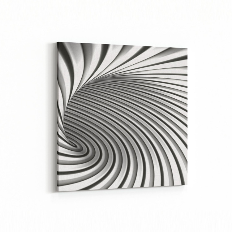 10238K Abstract Girdap Görsel Kare Kanvas Tablo