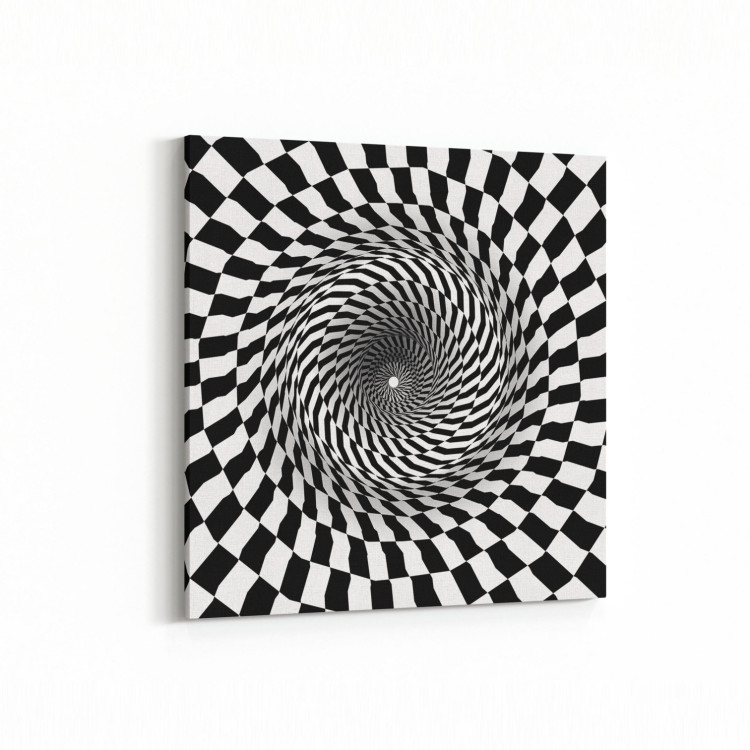 10239K Abstract Girdap Görsel Kare Kanvas Tablo