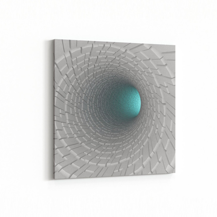 10240K Abstract Girdap Görsel Kare Kanvas Tablo