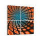 10248K4 Abstract Girdap Görsel Kare 4'lü Kanvas Tablo
