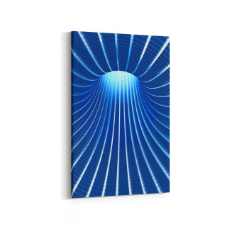 10265D Abstract Girdap Görsel Dikey Kanvas Tablo