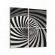 10266K4 Abstract Girdap Görsel Kare 4'lü Kanvas Tablo