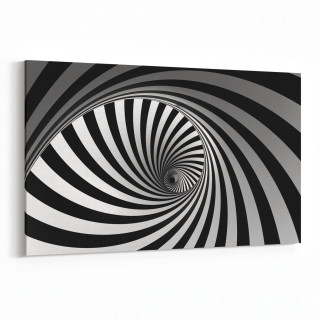 10266Y Abstract Girdap Görsel Yatay Kanvas Tablo