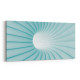 10267YD Abstract Girdap Görsel Yatay Dar Kanvas Tablo