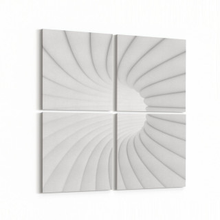 10269K4 Abstract Girdap Görsel Kare 4'lü Kanvas Tablo