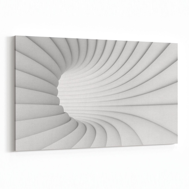 10272Y Abstract Girdap Görsel Yatay Kanvas Tablo