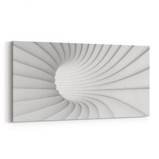 10272YD Abstract Girdap Görsel Yatay Dar Kanvas Tablo