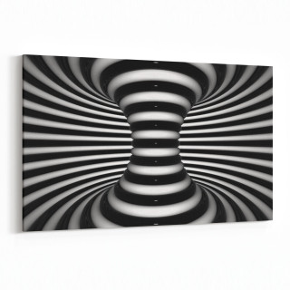 10280Y Abstract Girdap Görsel Yatay Kanvas Tablo