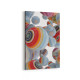 10392D Abstract Görsel Dikey Kanvas Tablo