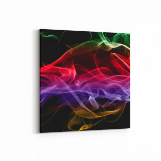 10399K Abstract Görsel Kare Kanvas Tablo