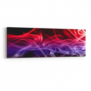 10399YI Abstract Görsel Yatay İnce Kanvas Tablo