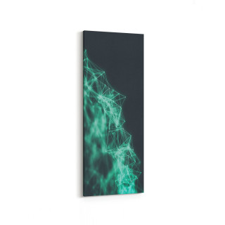 10412DI Abstract Görsel Dikey İnce Kanvas Tablo
