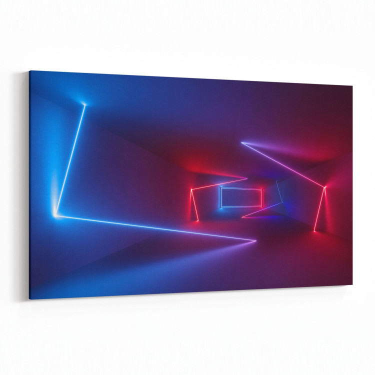 10423Y Abstract Tünel Görsel Yatay Kanvas Tablo