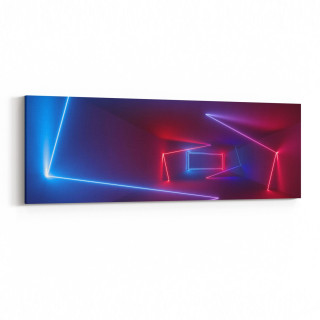 10423YI Abstract Tünel Görsel Yatay İnce Kanvas Tablo