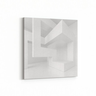 10425K Abstract Tünel Görsel Kare Kanvas Tablo