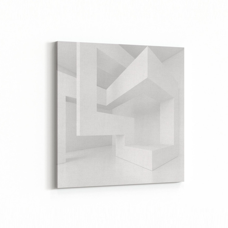 10425K Abstract Tünel Görsel Kare Kanvas Tablo