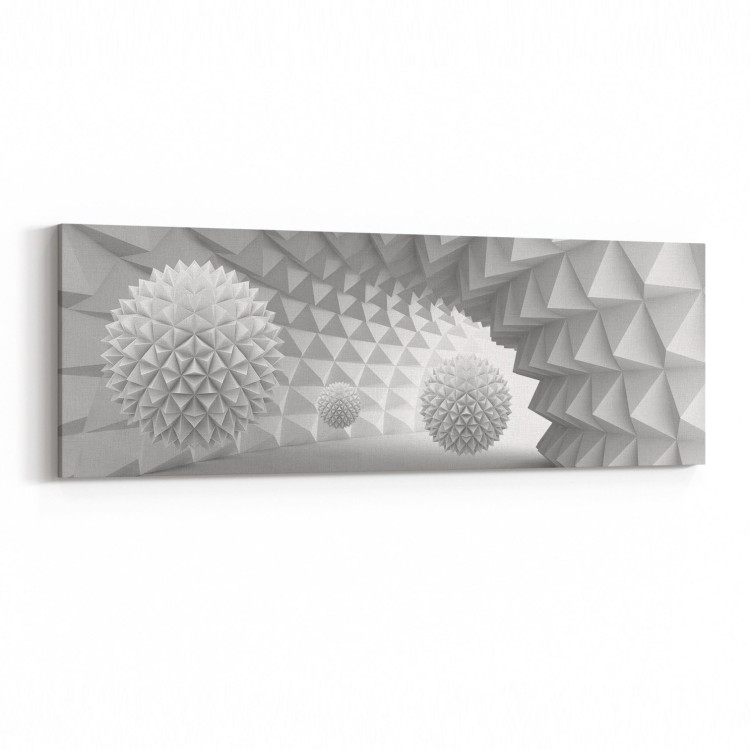 10429YI Abstract Tünel Görsel Yatay İnce Kanvas Tablo