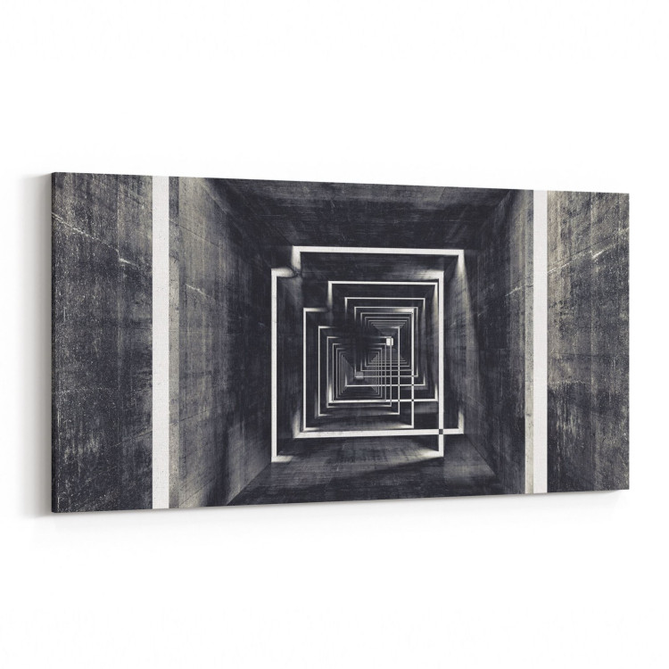 10434YD Abstract Tünel Görsel Yatay Dar Kanvas Tablo