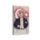 12409DD Mustafa Kemal Atatürk Dikey Dar Kanvas Tablo