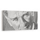 12417YD Mustafa Kemal Atatürk Yatay Dar Kanvas Tablo