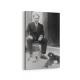 12418D Mustafa Kemal Atatürk Dikey Kanvas Tablo