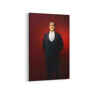 12419D Mustafa Kemal Atatürk Dikey Kanvas Tablo