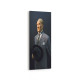 12421DI Mustafa Kemal Atatürk Dikey İnce Kanvas Tablo