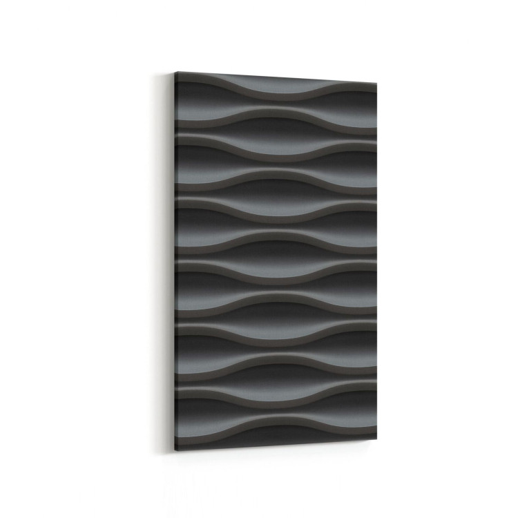 14921DD Geometrik Desen Görseli Dikey Dar Kanvas Tablo