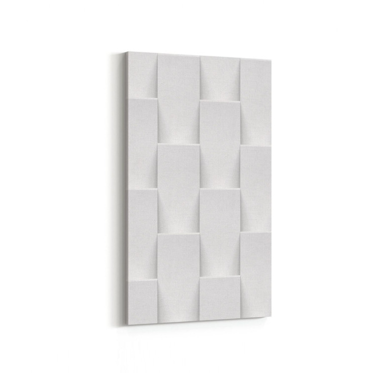 14941DD Geometrik Desen Görseli Dikey Dar Kanvas Tablo