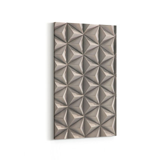 14948DD Geometrik Desen Görseli Dikey Dar Kanvas Tablo