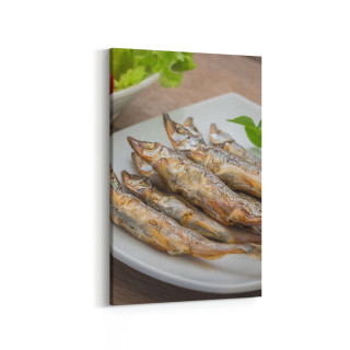 15210D Gıda Görseli Dikey Kanvas Tablo