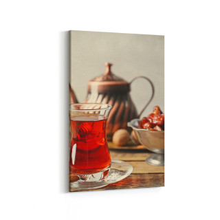 15230D Gıda Görseli Dikey Kanvas Tablo