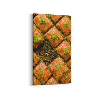 15233DD Gıda Görseli Dikey Dar Kanvas Tablo