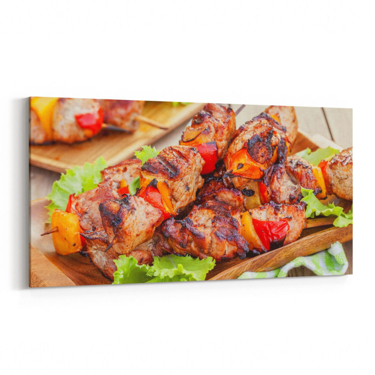 15244YD Gıda Görseli Yatay Dar Kanvas Tablo
