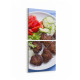 15296K2D Gıda Görseli 2'li Dikey Kanvas Tablo
