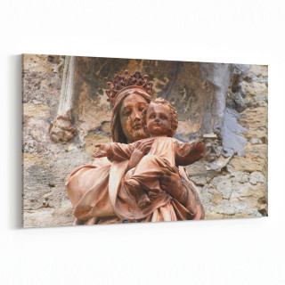 16251Y Heykel / Sanat Görseli Yatay Kanvas Tablo