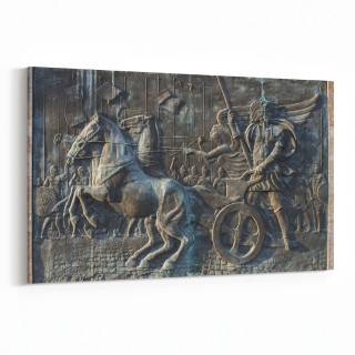 16252Y Heykel / Sanat Görseli Yatay Kanvas Tablo