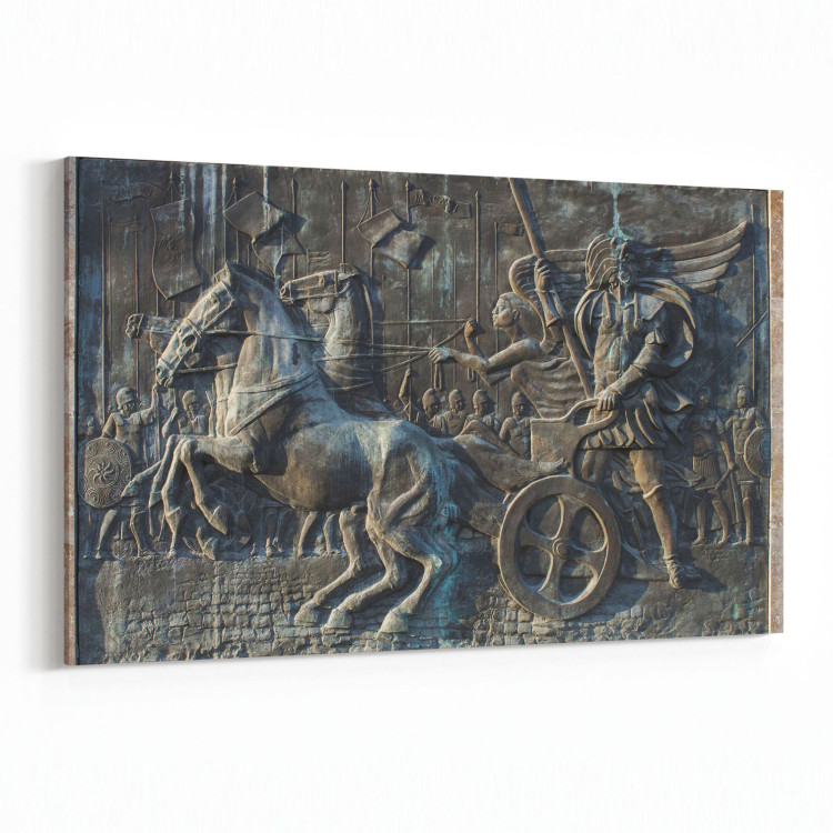 16252Y Heykel / Sanat Görseli Yatay Kanvas Tablo