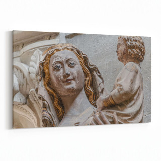16253Y Heykel / Sanat Görseli Yatay Kanvas Tablo