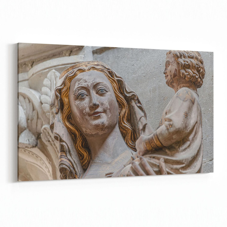 16253Y Heykel / Sanat Görseli Yatay Kanvas Tablo
