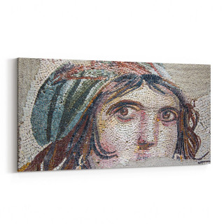 16260YD Heykel / Sanat Görseli Yatay Dar Kanvas Tablo