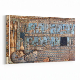 16262Y Heykel / Sanat Görseli Yatay Kanvas Tablo