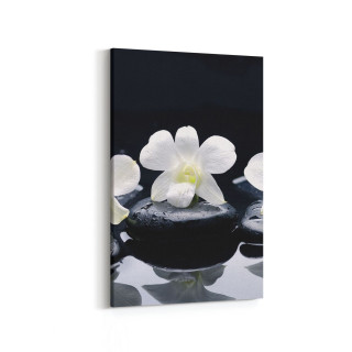 17105D Spa / Masaj Görseli Dikey Kanvas Tablo